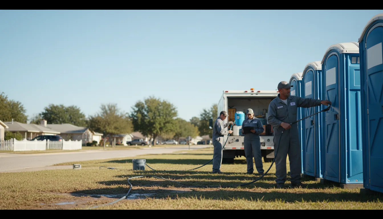 Long-Term Portable Toilet Rental in Winesburg, OH near me